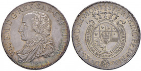 Vittorio Emanuele I (1814-1821) Mezzo scudo 1814 - Nomisma 500 AG RR Conservazione eccezionale con una delicata patina
FDC