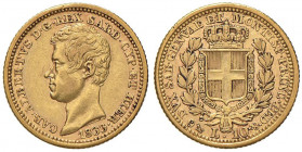 Carlo Alberto (1831-1849) 10 Lire 1833 G - Nomisma 667 AU RR Minimi depositi e colpetto al bordo
qSPL