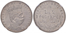Umberto I (1878-1900) Eritrea - 2 Lire 1890 - Nomisma 1039 AG In slab NGC MS62 5887105-036
FDC