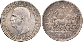 Vittorio Emanuele III (1900-1946) 20 Lire 1936 - Nomisma 1094 AG R Minimi graffietti al D/ ma ottimo esemplare
qFDC