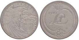 Vittorio Emanuele III (1900-1946) Lira 1920 Incisione tipo per metalli duri - P.P. 265 NI RR Sigillata da Angelo Bazzoni
FDC