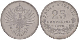 Vittorio Emanuele III (1900-1946) 25 Centesimi 1902 Progetto - P.P. 285 NI RRRR Sigillata da Angelo Bazzoni
FDC