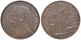 Vittorio Emanuele III (1900-1946) 10 Centesimi 1908 Prova - Nomisma P57; P.P. 323 CU RRR Sigillato qFDC da Numismatica Elite di Grangia Maurizio
qFDC
