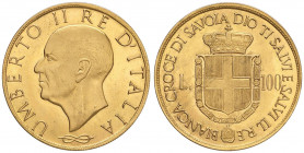 Umberto II (1946) Medaglia (100 Lire) - AU (g 31,78) RR
FDC