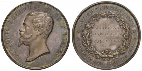 MEDAGLIE DEI SAVOIA Medaglia 1876 Ministero d’istruzione pubblica / Benemeriti della educazione popolare - AG (g 75,37 - Ø 55 mm)
FDC