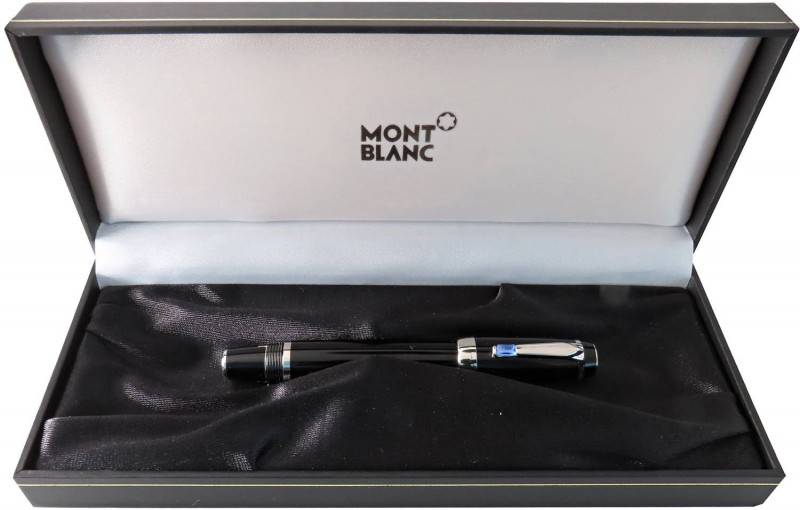 MONTBLANC Penna stilografica - Boh&egrave;me - Pennino F in oro 14 kt - In scato...