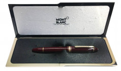 MONTBLANC - Penna stilografica - Pennino M in oro 14 kt - In scatola originale e certificato