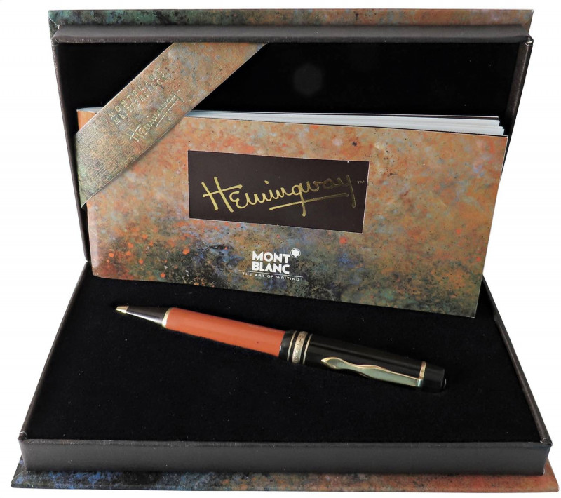 MONTBLANC Penna a sfera - Modello 28603 Meisterstst&uuml;ck Hemingway Limited Ed...