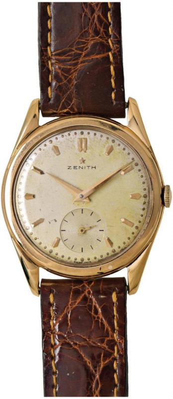 Zenith stellina cal.126/6 a carica manuale. Cassa in oro giallo 18kt con diametr...