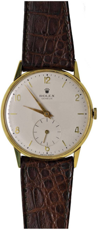Rolex referenza 3667 movimento a carica manuale. Cassa in oro 18kt con diametro ...