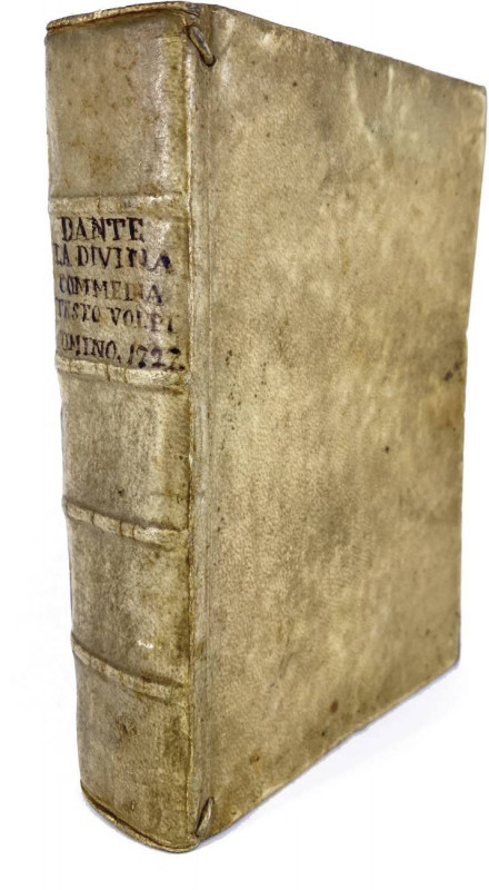 DANTE ALIGHIERI, LA DIVINA COMMEDIA, Padova 1727, presso Giuseppe Comino, 170x11...