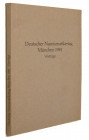 FESTSCHRIFT. Deutscher Numismatikertag München 1981.  182 S., 26 Tf. Broschiert. enthält Aufsätze von H.R. BALDUS, P.H. MARTIN, S. SUCHDOLSKI, P. ILIS...