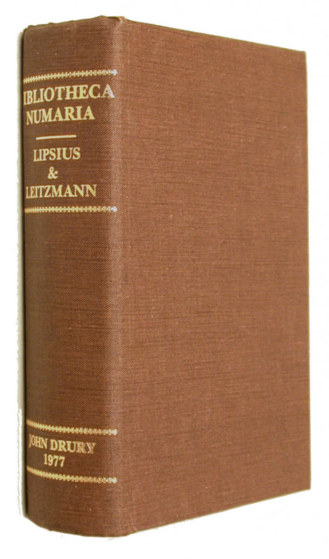 LIPSIUS/LEITZMANN. A Bibliography of Numismatic Books Printed Before  1800, by J...