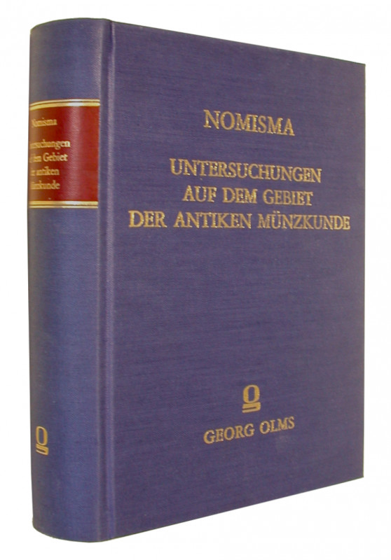 FRITZE, H. v./GAEBLER, H. Nomisma.  Verkleinerter Nachdruck Hildesheim - New Yor...