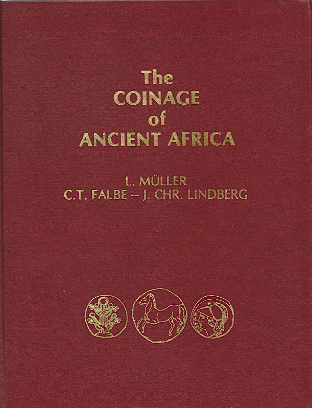 MÜLLER, L./FALBE, C. T./LINDBERG, J. CHR. Numismatique de l'ancienne Afrique.  T...