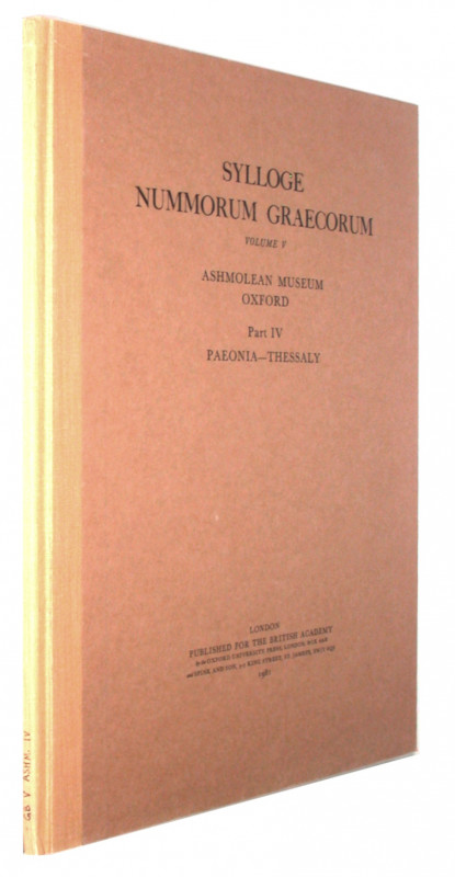 SYLLOGE NUMMORUM GRAECORUM GROSSBRITANNIEN. Band 5.4. Ashmolean Museum Oxford.  ...