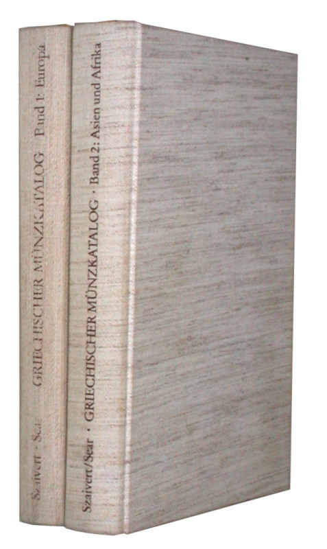 SZAIVERT, E. UND W./SEAR, D. R. Griechischer Münzkatalog.  Bd. 1: Europa. Bd. 2:...