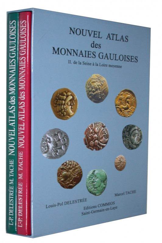 DELESTRÉE, L.-P. / TACHE, M. Nouvel Atlas des Monnaies Gauloises.  Saint-Germain...