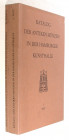 POSTEL, R. Katalog der antiken Münzen in der Hamburger  Kunsthalle. Hamburg 1976. 347 S., 130 Tf. 2 Bde. Broschiert. Obere Ecke leicht geknickt, innen...