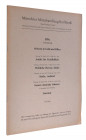 KRESS, K., MÜNCHNER MÜNZHANDLUNG,. Auktion 104 vom 29. 4. 1957. Antike, Neuzeit. 54 S., 2400 Nrn., 14 Tf. Broschiert. Einige Unterstreichungen. III