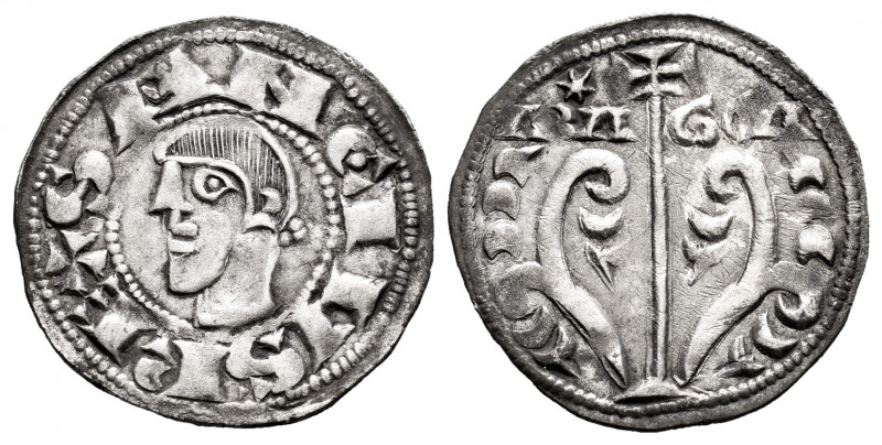 Reino de Navarra y Aragón. Sancho Ramírez (1063-1094). Dinero. Jaca (Huesca). (C...