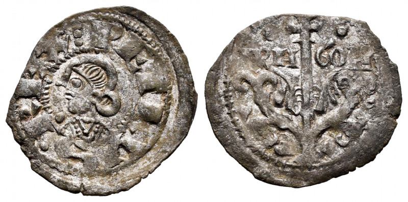Reino de Navarra y Aragón. Pedro el de Huesca (1094-1104). Dinero. Jaca (Huesca)...