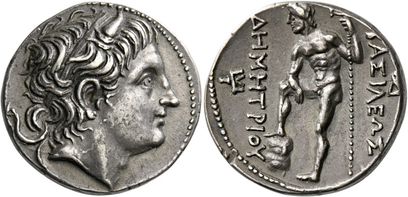 Demetrius I Poliorcetes, 306 – 283.   Tetradrachm, Amphipolis circa 289-288, AR ...