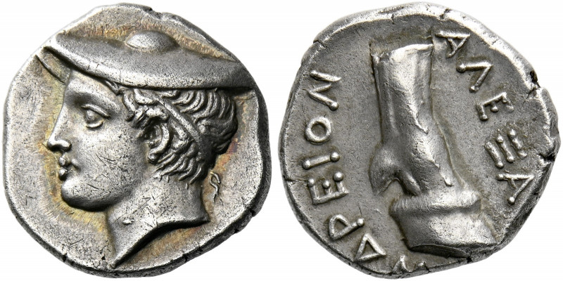 Pherai, Alexander tyrant, 369 – 358 BC.   Hemidrachm circa 369-358, AR 2.94 g. H...