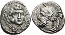 Cilicia. Tarsus, Pharnabazus circa 380 – 375.   Stater, Tarsus circa 379-374, AR 10.90 g. ‘HLK’ in Aramaic characters Head of Herakles facing slightly...