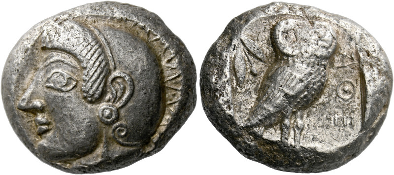 Attica, Athens.   Tetradrachm, uncertain mint in Asia Minor or the Levant circa ...