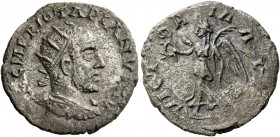 Jotapian, 248 – 249.   Antoninianus, Nicopolis Seleuciae (?) 248-249, AR 4.34 g. [IMP] C M F R ΙΟΤΑPΙΑΝVS A Radiate and cuirassed bust r. Rev. VICT – ...