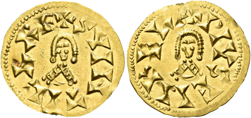 Suinthila, 621 – 631. Eliberri.   Tremissis circa 621-631, AV 1.361 g. (SG 14.58...