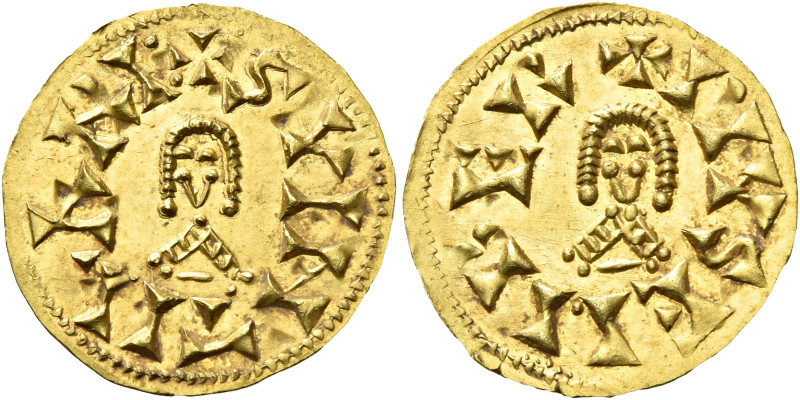 Suinthila, 621 – 631. Eliberri.   Tremissis circa 621-631, AV 1.368 g. (SG 14.69...