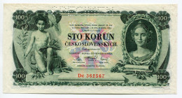Czechoslovakia 100 Korun 1931 Specimen
P# 23s; # Dc 362567; UNC