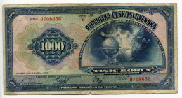 Czechoslovakia 1000 Korun 1932
P# 25; # B 0708656
