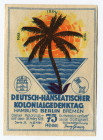 German East Africa 75 Pfennig 1921
Daressalam; XF