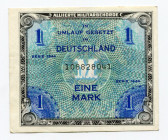 Germany - Third Reich 1 Mark 1944 Allied Occupation
P# 192b; UNC