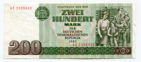 Germany - DDR 200 Mark 1985
P# 32