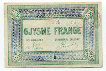 Albania 0.50 Frange 1918
P# S149; # B 07204; XF+/AUNC-