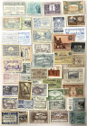 Austria Lot of 100 Notgelds 1920th
Various States, Denominations, Dates & Motives