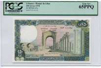 Lebanon 250 Livres 1978 PCGS 65
P# 67a