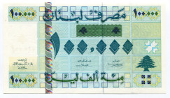 Lebanon 100000 Livres 1999
P# 78; UNC