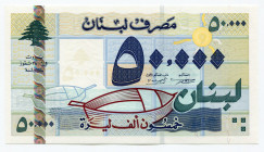 Lebanon 50000 Livres 2001
P# 82; UNC