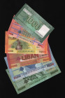 Lebanon 1000-5000-10000-20000-50000-100000 Livres 2011 - 2020
P# 90-95; UNC