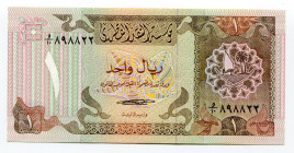 Qatar 1 Ryal 1980 (ND)
P# 7: UNC