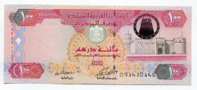 United Arab Emirates 100 Dirhams 2008 AH 1429
P# 30d; XF+