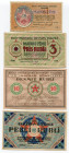 Latvia Lot of 4 Banknotes 1919
1 - 3 - 5 -10 Rubli 1919
