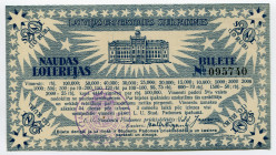 Latvia Lottery Ticket 10 Roubles ND
# 095740; XF-AUNC