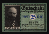 Lithuania Memel 25 Pfennig 1921
P# NL; UNC