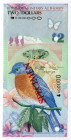 Bermuda 2 Dollars 2009 Specimen
P# 57s; #0078; UNC